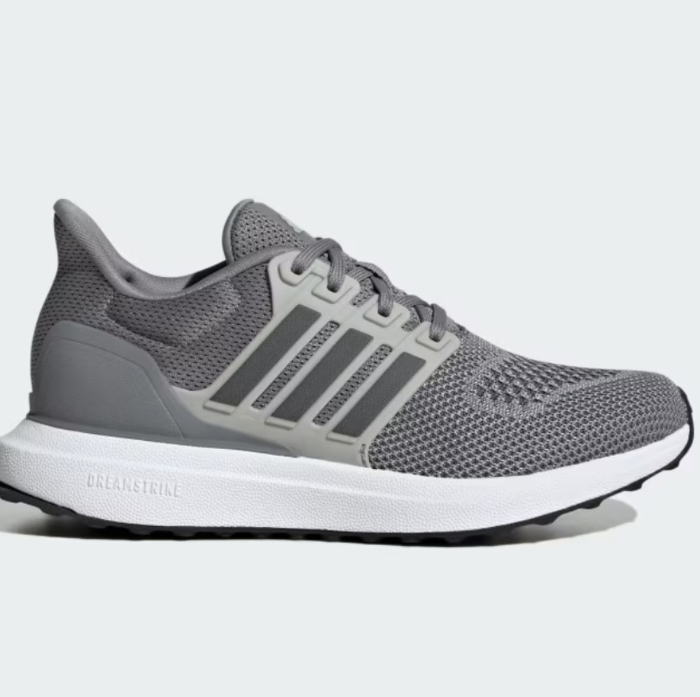 Adidas Ultradream DNA Running Shoes Grey White Size 4 Kids Boys Girls